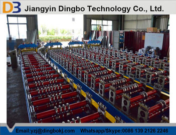 380V 50Hz High Speed Metal Roof Panel Roll Forming Machine With Hydraulic Control System