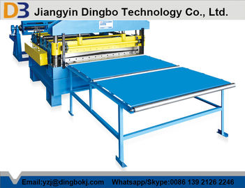 Automatic PPGI Steel Coil Cut To Length Machine Easy Operation 10-15m/Min
