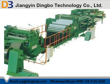 PLC Control Leveling Steel Coil Cut To Length Machine Line With Hydraulic Decoiler