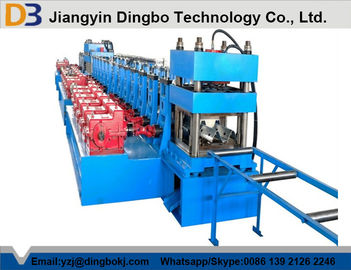 Panasonic PLC Highway Guardrail Metal Roll Forming Machine For Customized