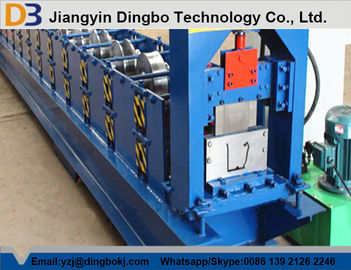 PLC Control Rain Gutter Making Machine With Embossing 5.5KW 12MPa Working Pressure