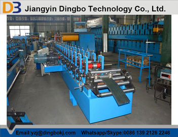 Galvanized Steel C Purlin Roll Forming Machine With High Precision In Cutting