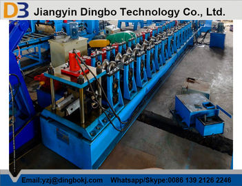 Hydraulic Steel Metal Highway Guardrail Roll Forming Equipment For Customized