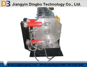 Minimum Tolerance Water Downspout Roll Forming Machine With PLC Control System