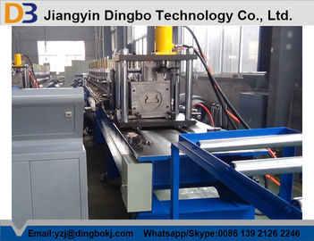 Automatic Hydraulic Decoiler Storage Rack Roll Forming Machine With Gear Box