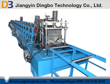 Steel Rain Gutter Roll Forming Machine , Gutter Making Machine Unique Designed