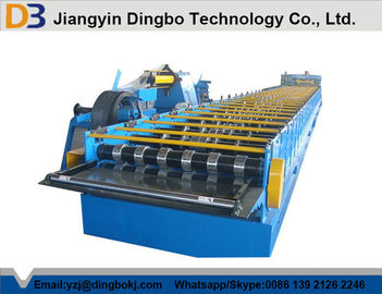 Low Noise Floor Deck Roll Forming Machine With Warrant Quality , Exquisite Workmanship