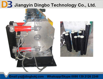 High Grade Metal Down Pipe Roll Forming Machine With Chain Or Gear Box Driven System