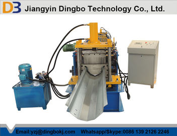 Customized Industrial Gutter Roll Forming Machine With 3kw Hydraulic Cutting