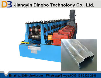 Panasonic Control System Steel Door Frame Making Machines For Colored Galvanized Sheet