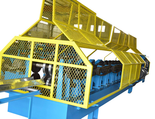 Automatic Change CZ Purlin Roll Forming Machine With Chains Transmission System