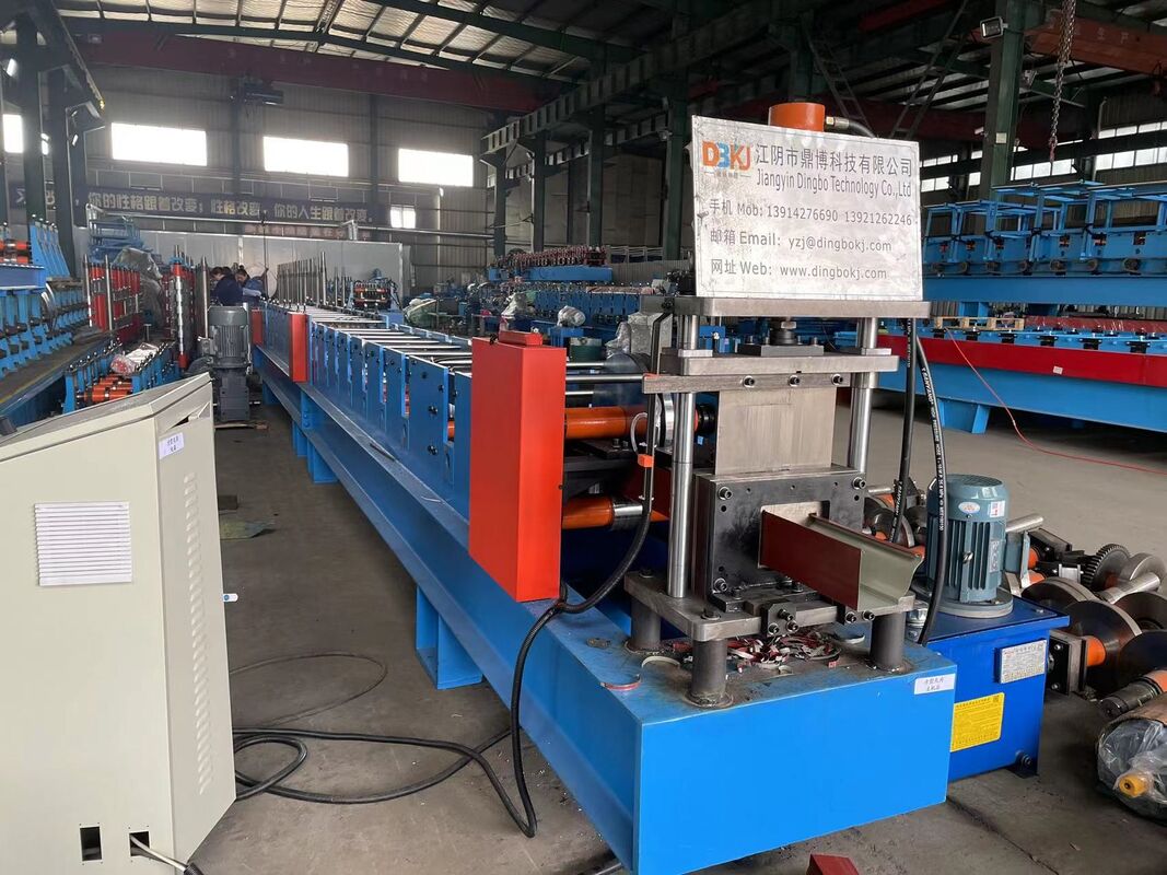 23m / Min Pipe Downspout Roll Forming Machine Rain Diverter Elbow