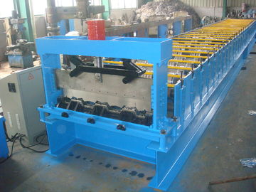 22kw Steel Galvanized Board Floor Deck Roll Forming Machine For Material Handling