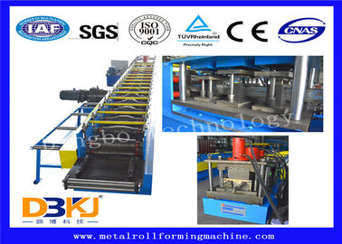 Low Noise 5.5kw Standard Gutter Roll Forming Machine 15 Groups Roller