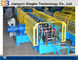 Touch Screen PLC Control Cable Tray Roll Forming Machine With Servo Guiding Device