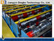 45# Steel Floor Deck Roll Forming Machine With Chain Or Gear Box Driven System