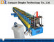 16 Forming Station Metal Rainwater Gutter Rolling Machine With Hydraulic Cutting 5.5KW