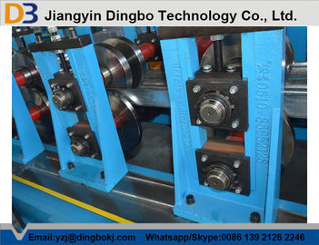 Steel Rain Gutter Roll Forming Machine , Gutter Making Machine Unique Designed