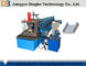C Channel Purlin Roll Forming Machine With Mitsubishi PLC , Sheet Metal Rolling Machine