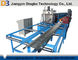 Standard Downspout Water Gutter Making Machine Aluminum Sheet / Galvanized Steel