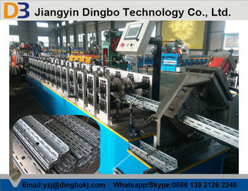 Automatic Adjustment Size Cable Tray Roll Forming Machine For 100 - 800mm Width Profiles