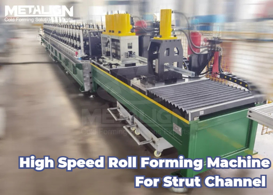 Stable and Precise Roll Forming Line for Photovoltaic Strut Channel and Earthquake Resistant Brackets