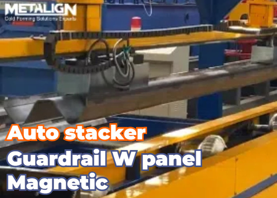 Guardrail Panel Automatic Stacking Machine Servo Controlled