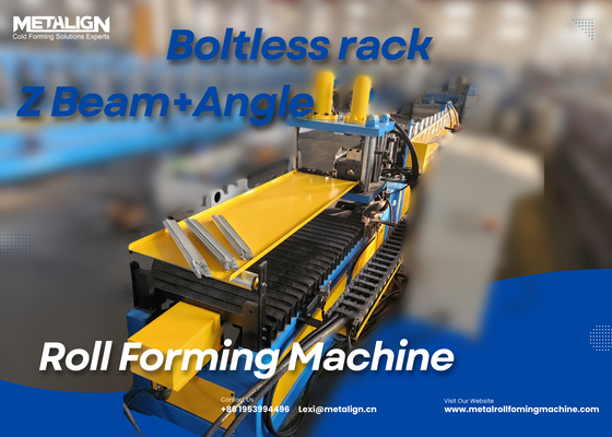 Double Row Roll Forming Machine with Wall Plate Structure Chain-Driven System and Flying Hydraulic Cutter