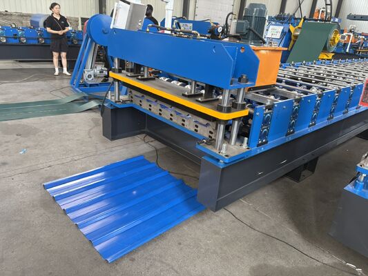 IBR Trapezoidal Sheet R Panel Roofing Panel Roofing Sheet Roll Forming Machine Manufacturer in China Cheap Price