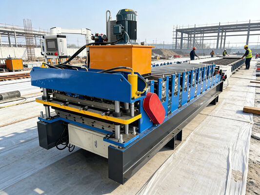 Factory Price Automatic Double Layer Roof Panel Roofing Roll Forming Machine 15-20m/min
