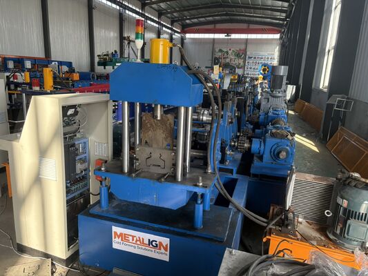 高品質の完全自動パレットラック 立面ロール形成機械 貯蔵棚 フレームロール形成機械