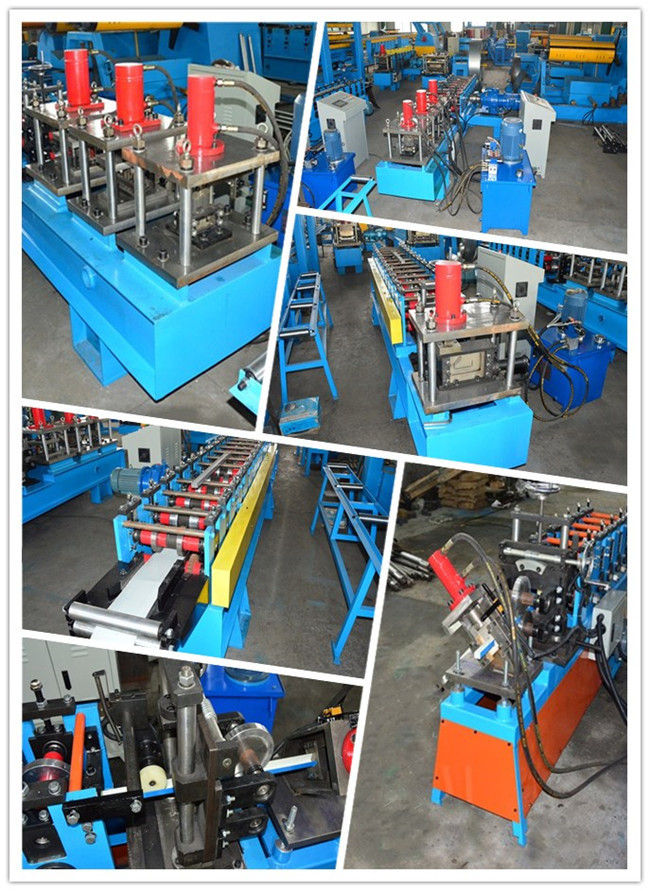 Light Gauge Steel Frame Stud And Track Roll Forming Machine With High Performance